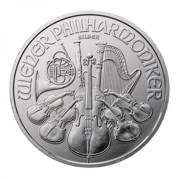 2019 AUSTRIAN SILVER PHILHARMONIC 1 OZ .999
