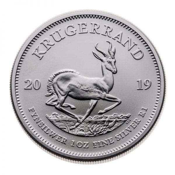 2021 SOUTH AFRICAN SILVER KRUGERRAND 1 OZ