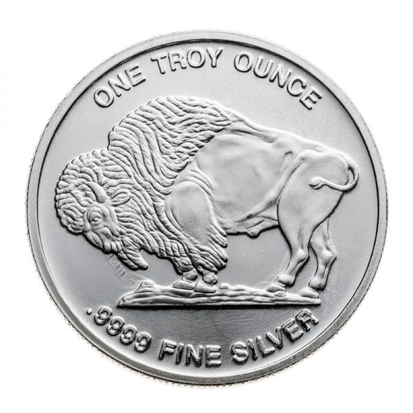 SILVER BUFFALO ROUND 1 OZ .9999