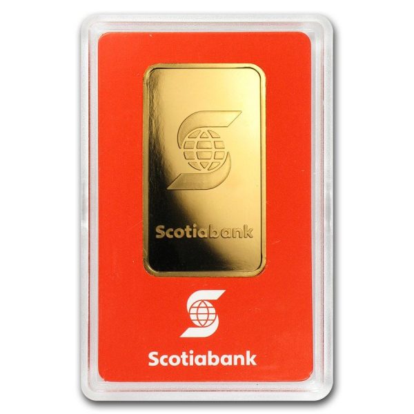 1 oz Scotiabank- Valcambi Suisse Gold Bar