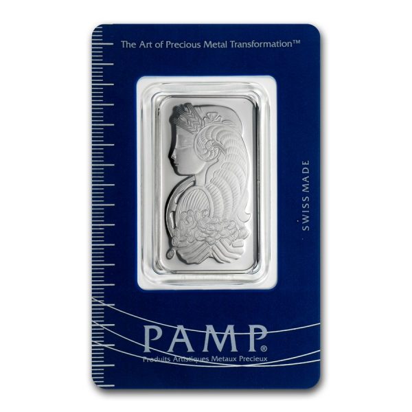 1 oz PAMP Fortuna Platinum bar