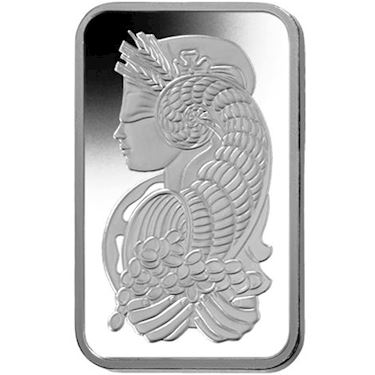 1 oz PAMP Fortuna Platinum bar