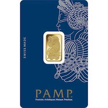 fetchimage 5 gram PAMP gold bar .9999 - Image 1