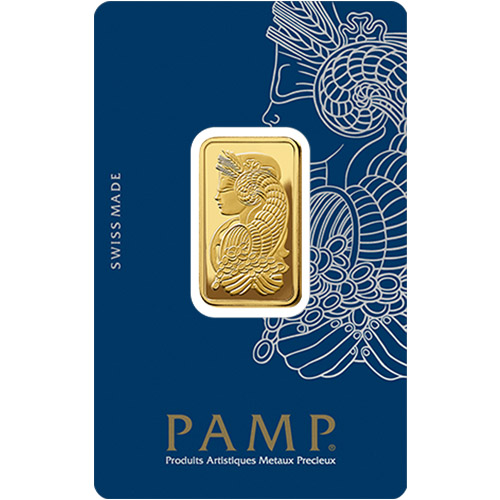 1-2-oz-PAMP-Suisse-Fortuna-Veriscan-Gold-Bar_obv 10 gram Gold Bar PAMP Suisse Lady Fortuna Veriscan .9999 Fine (In Assay) - Image 1