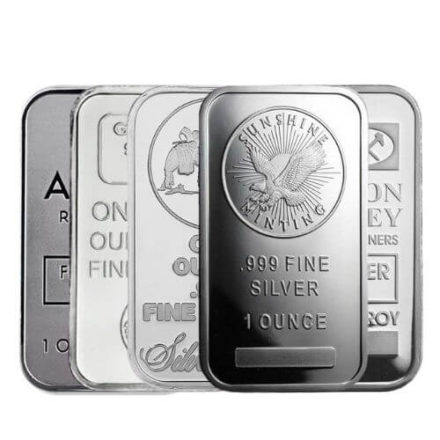 1-oz-Silver-Bars-Any-Mint-Any-Condition-440x440 1 oz Silver Various Bar - Image 1