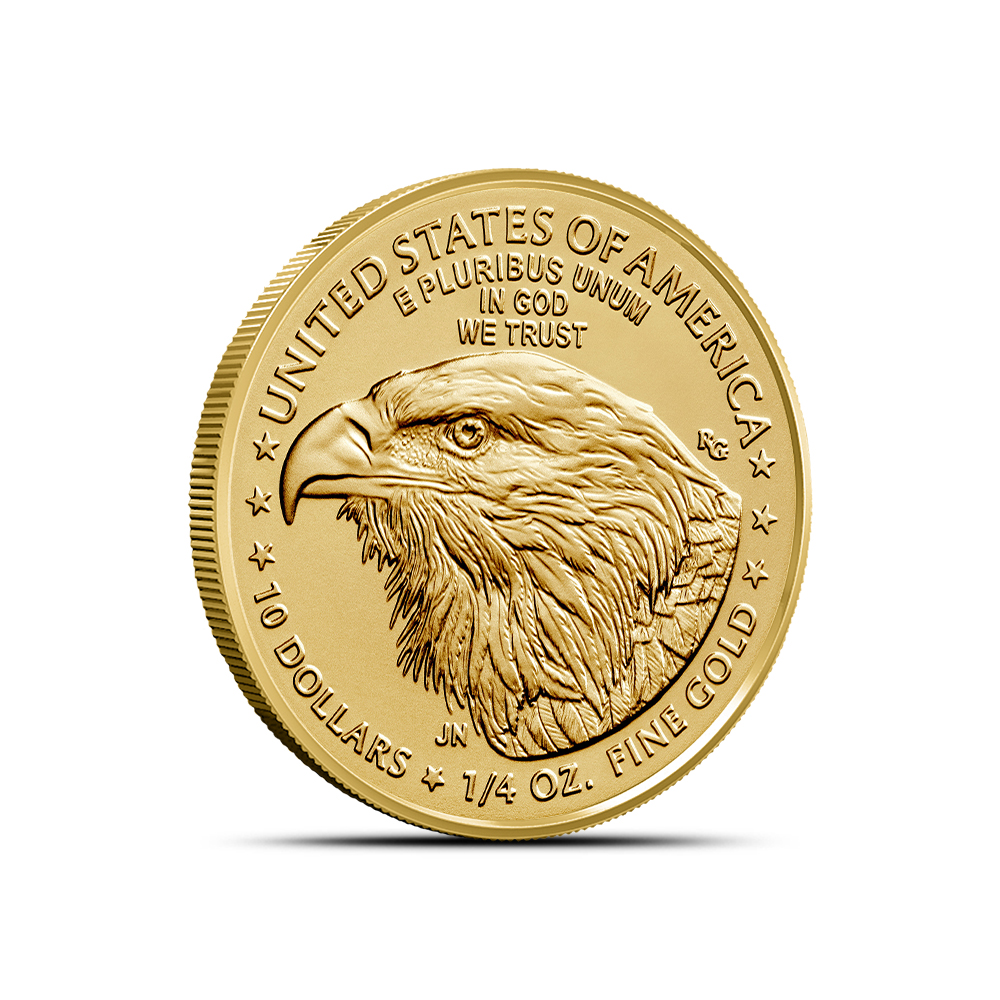 2023-american-eagle-gold-quarter-ounce-bullion-coin-reverse 2023 1/4 oz American Gold Eagle Coin - Image 1