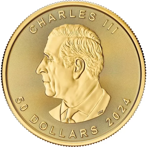 1 oz Canadian Gold Maple Leaf 2024