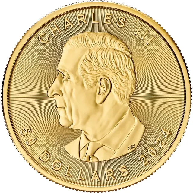 127927233 1 oz Canadian Gold Maple Leaf 2024 - Image 1